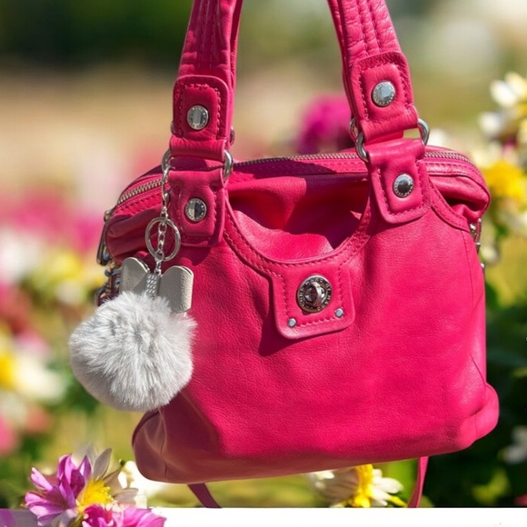 Marc by Marc Jacobs Fuchsia Soft Leather Hobo Slouchy
Shoulder Tote Handbag 🩷 - Picture 16 of 16